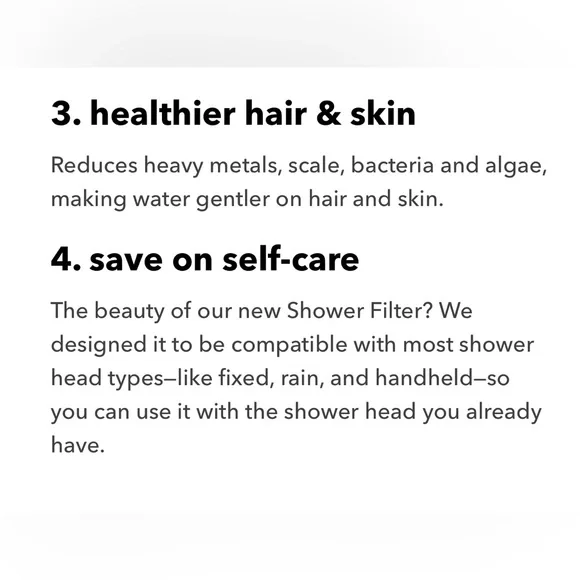 KITSCH Purifying Shower Filter in Chrome NEW Sealed Box - Picture 9 of 9